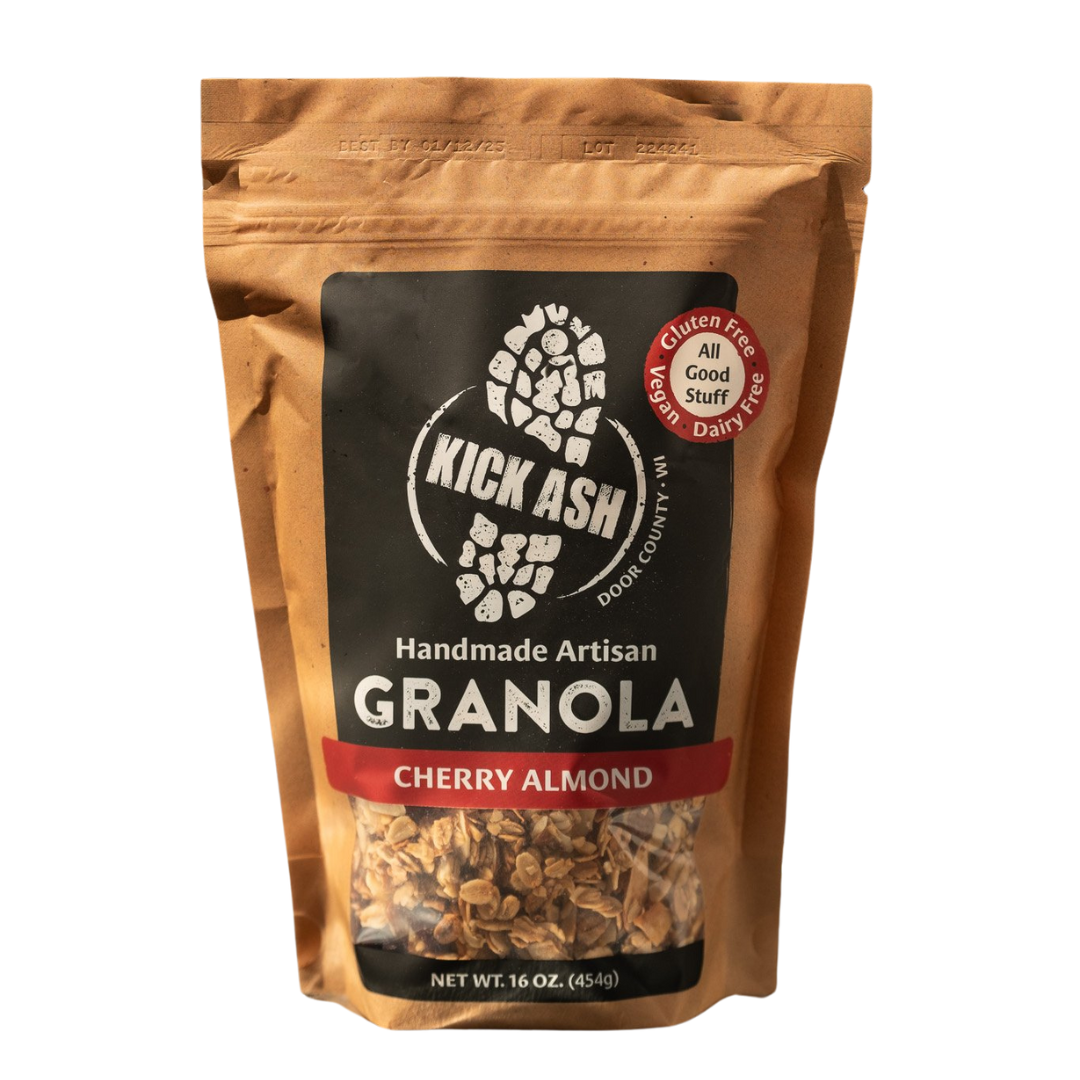 Cherry Almond Granola - Kick Ash Granola