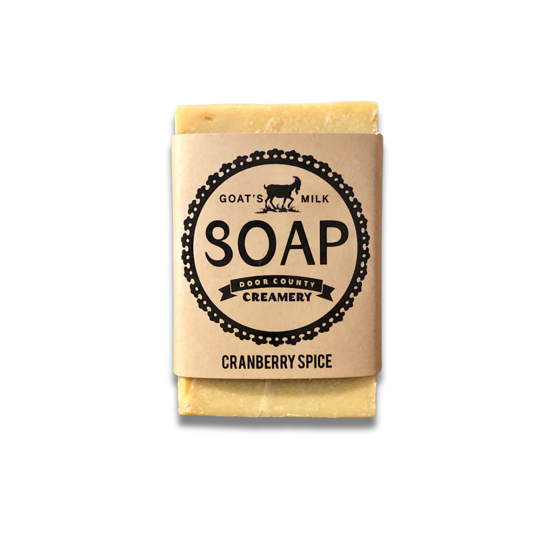 Cranberry Spice Goat's Milk Soap - Door County Creamery