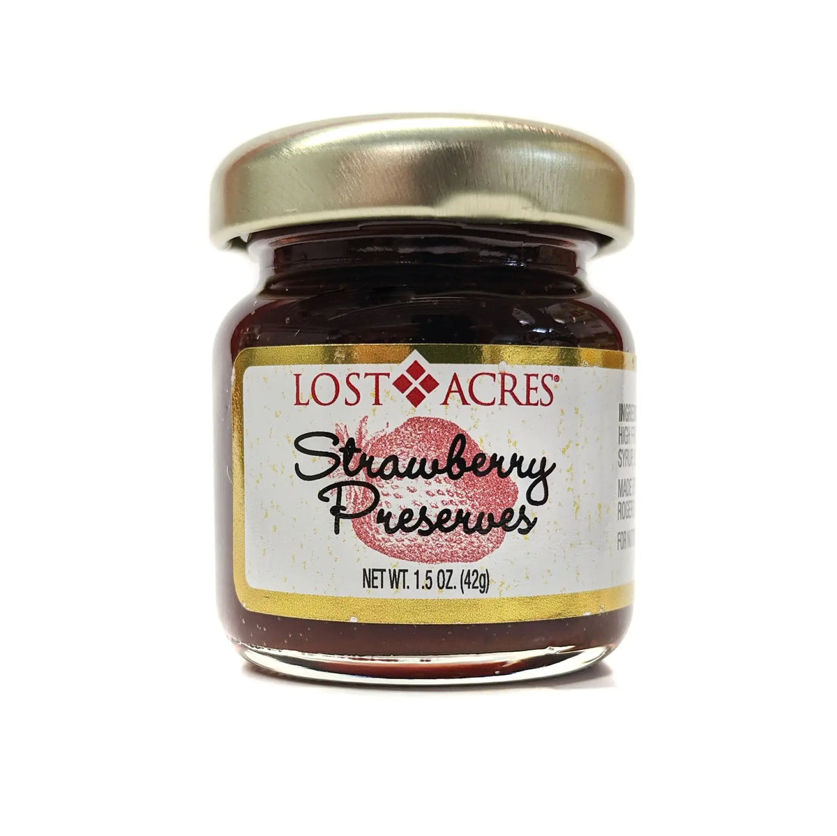 Lost Acres Strawberry Preserves