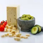 Farmers Cheese with Guacamole