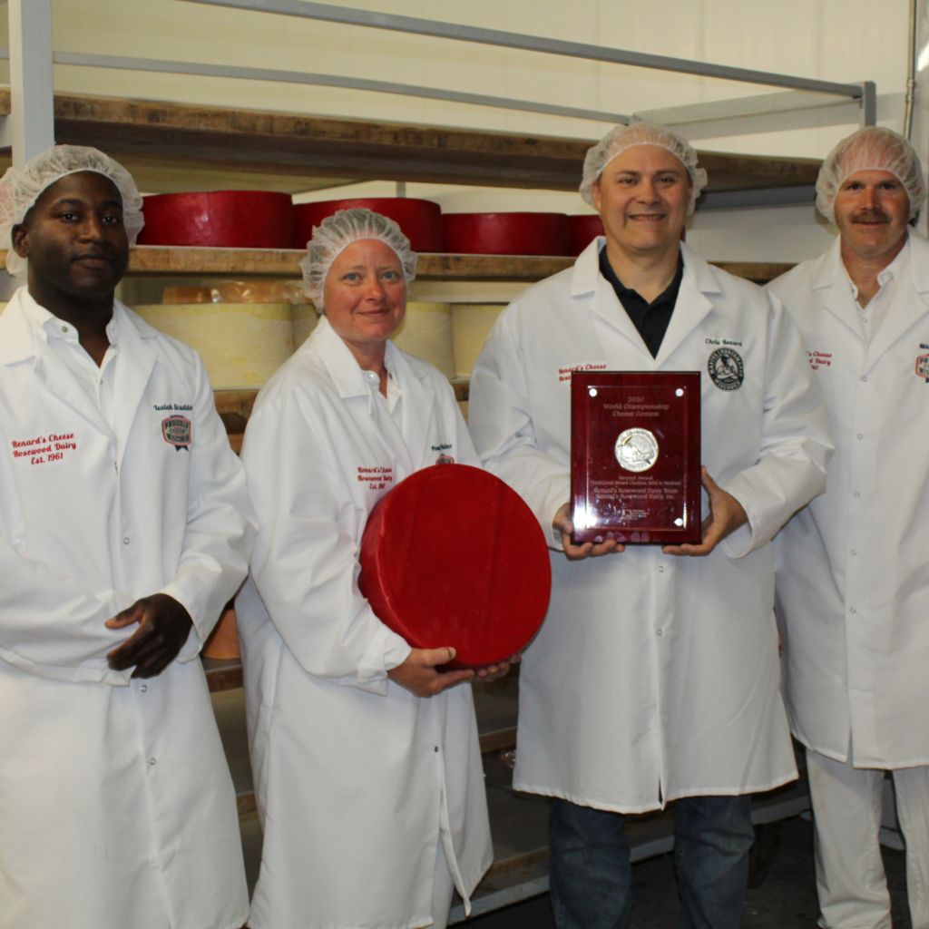 Chris Renard with Other Cheesemakers