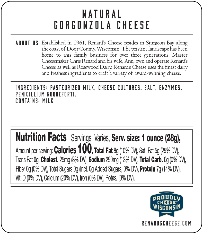 Gorgonzola Cheese Nutrition Facts and Health Benefits