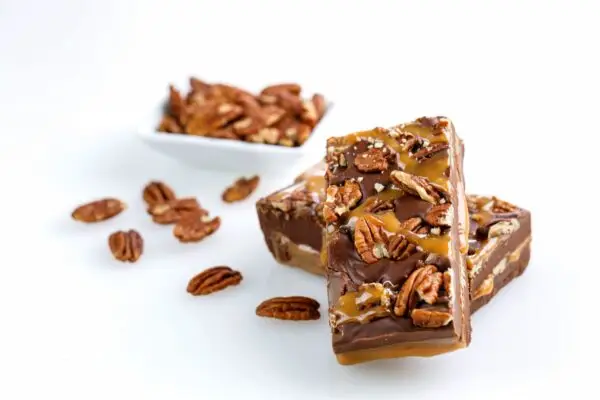 Cloverleaf Gourmet Fudge - Caramel Chocolate Pecan-5212