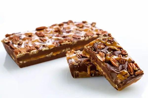 Cloverleaf Gourmet Fudge - Caramel Chocolate Pecan-5213