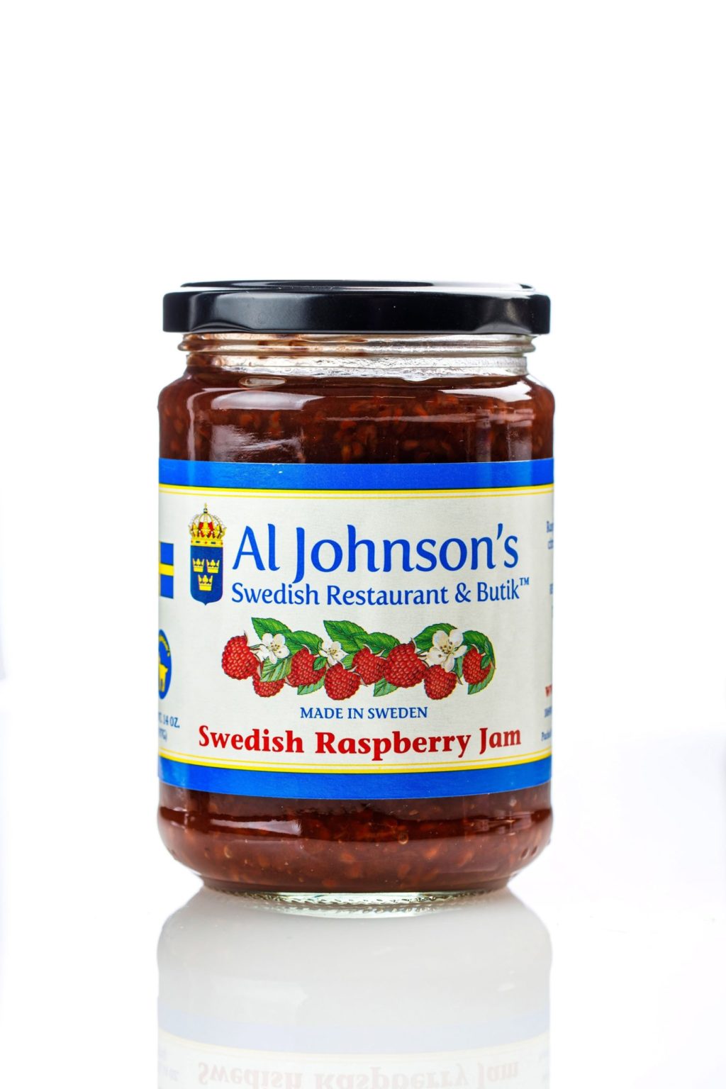 Swedish Raspberry Jam ~ Al Johnson's ~ Renard's Artisan Cheese ~ WI