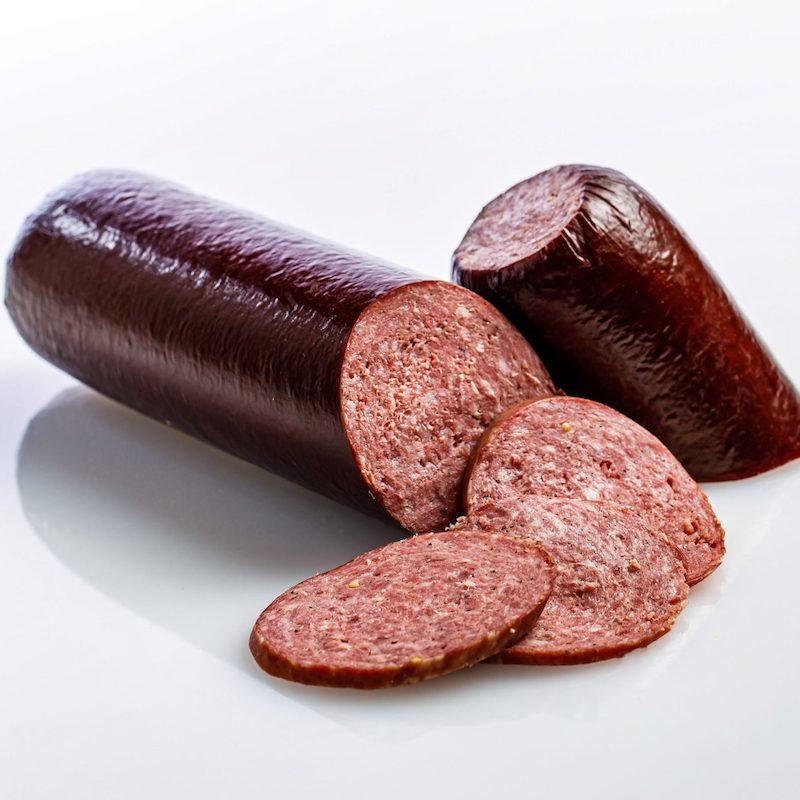 4 Beef Sticks 7oz ~ Renard's Artisan Cheese ~ Door County, Wisconsin